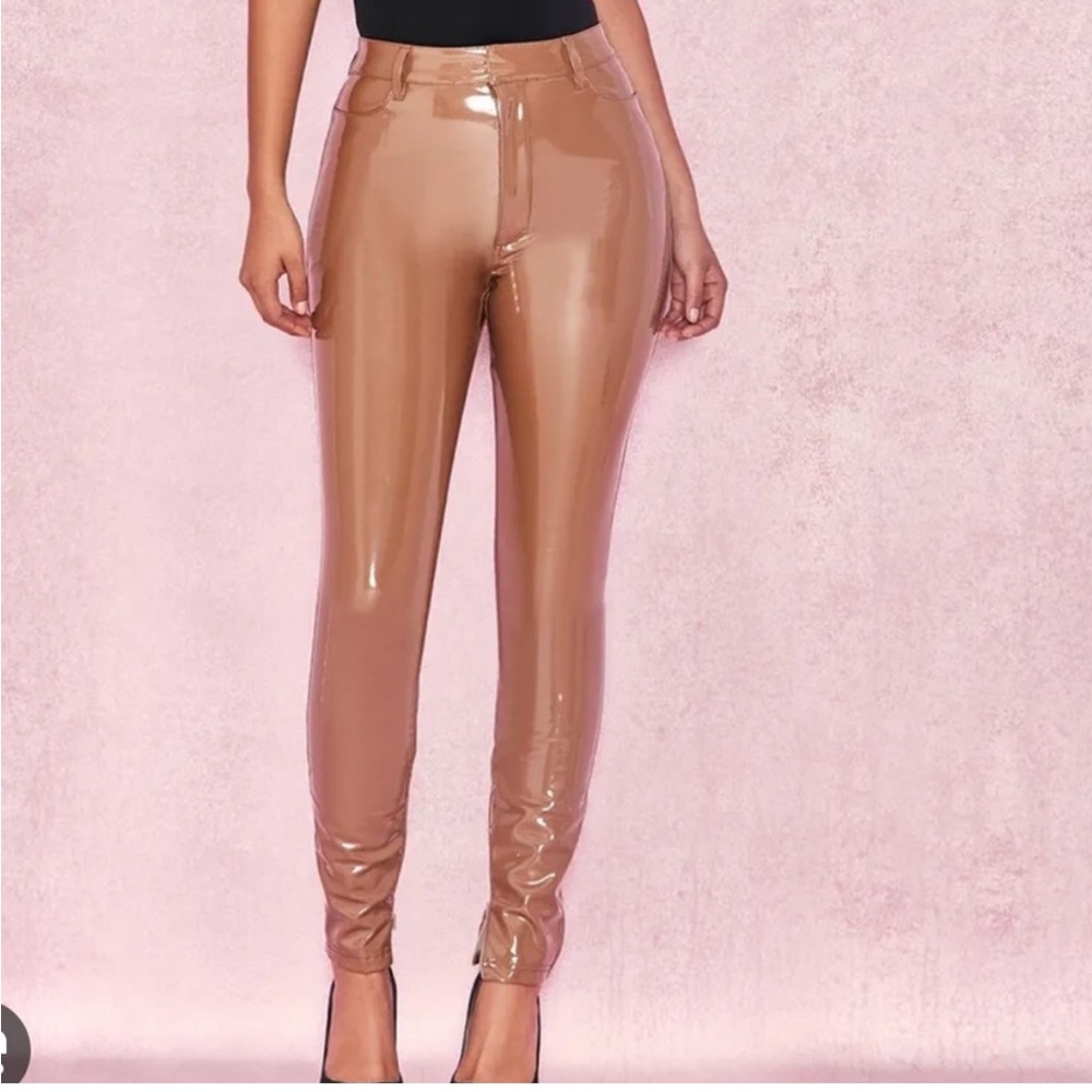 House of CB Vinyl Pants